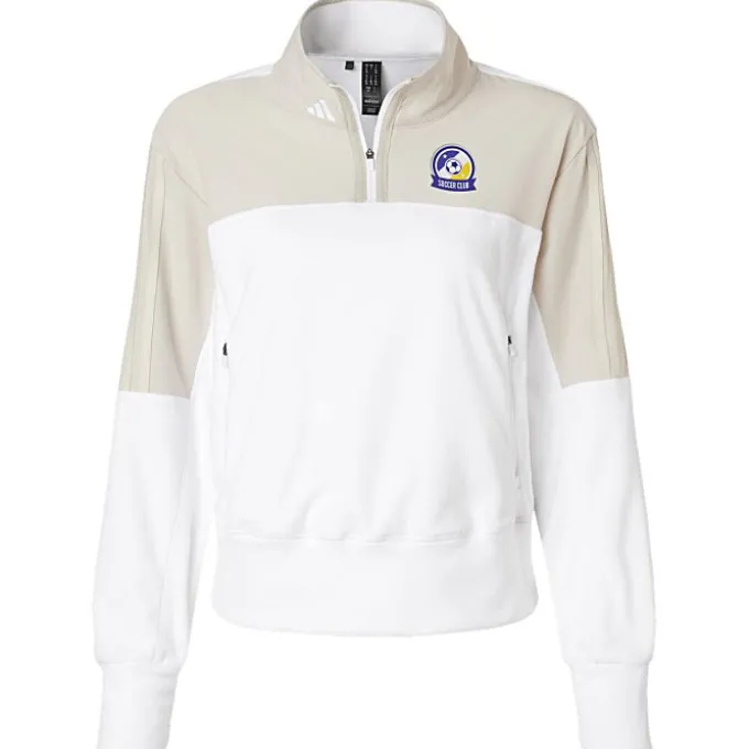 adidas 1/4-Zip Fleece Sweatshirt - Ladies'
