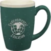 Adobe Ceramic Mug - 14 oz - Deep Etch