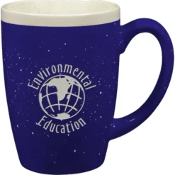 Adobe Ceramic Mug - 14 oz - Deep Etch