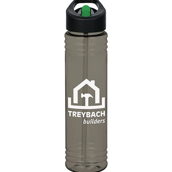 Adventure Bottle with Two-Tone Flip Straw Lid - 32 oz