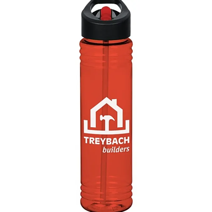 Adventure Bottle with Two-Tone Flip Straw Lid - 32 oz