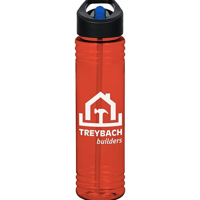 Adventure Bottle with Two-Tone Flip Straw Lid - 32 oz