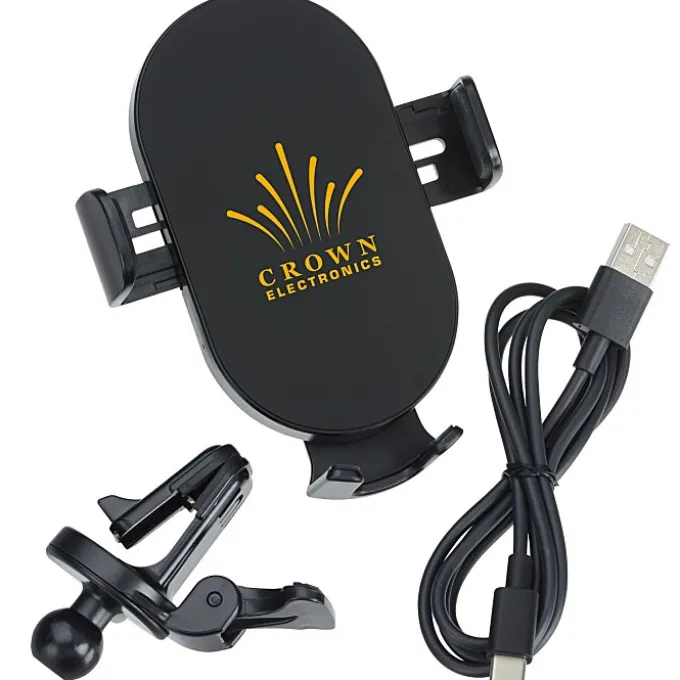 Aero Wireless Charging Phone Mount