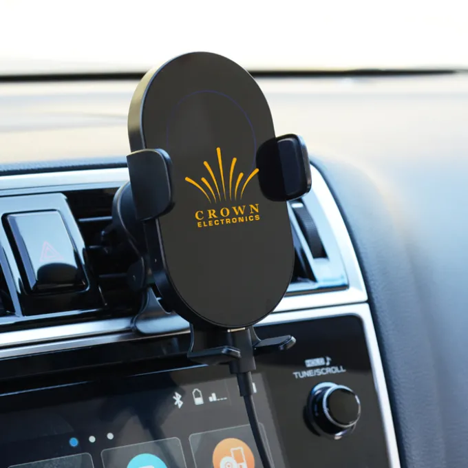 Aero Wireless Charging Phone Mount