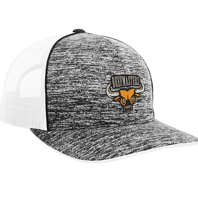 Aggressive Heather Trucker Snapback Cap
