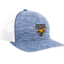 Aggressive Heather Trucker Snapback Cap