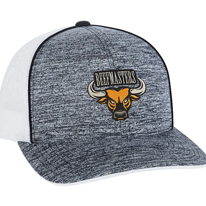 Aggressive Heather Trucker Snapback Cap