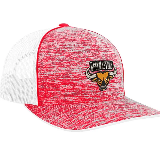 Aggressive Heather Trucker Snapback Cap