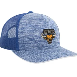 Aggressive Heather Trucker Snapback Cap