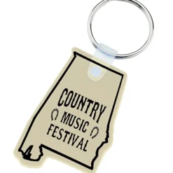 Alabama Soft Keychain - Opaque
