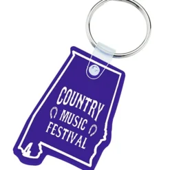 Alabama Soft Keychain - Opaque