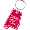 Alabama Soft Keychain - Translucent