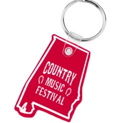 Alabama Soft Keychain - Translucent