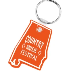 Alabama Soft Keychain - Translucent