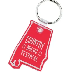 Alabama Soft Keychain - Translucent