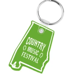 Alabama Soft Keychain - Translucent