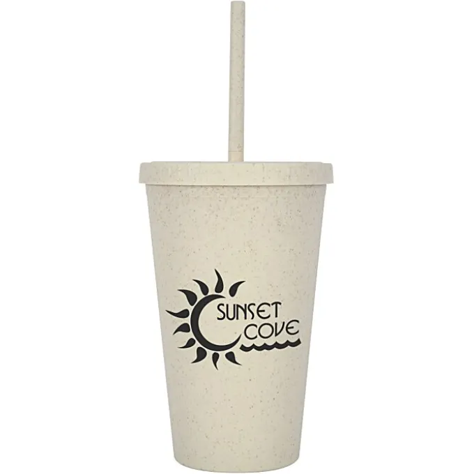 Alania Tumbler with Straw - 16 oz.