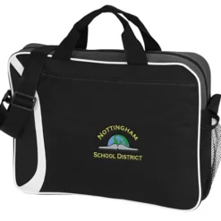 All Day Computer Brief Bag - Embroidered
