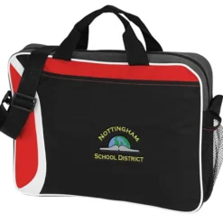 All Day Computer Brief Bag - Embroidered
