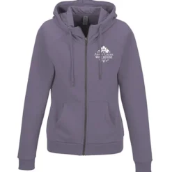Allmade CVC Fleece Full-Zip Hoodie - Ladies'
