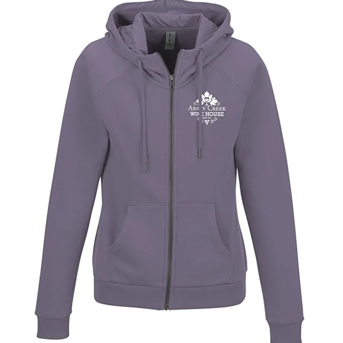 Allmade CVC Fleece Full-Zip Hoodie - Ladies'
