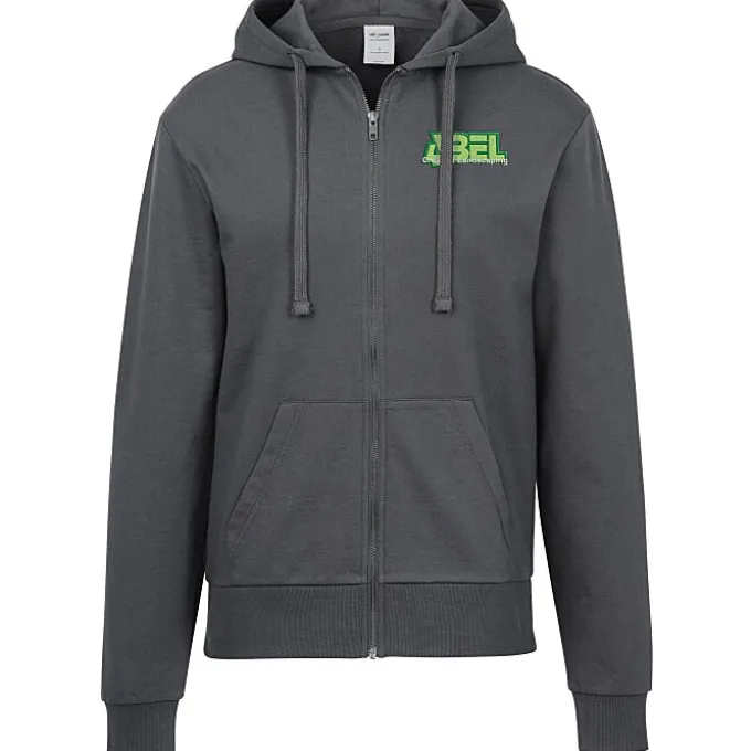 Allmade French Terry Full-Zip Hoodie - Embroidered