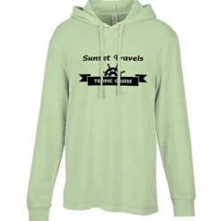 Allmade Organic Cotton Hooded Long Sleeve T-Shirt