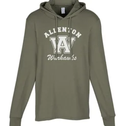 Allmade Tri-Blend Hooded Long Sleeve T-Shirt
