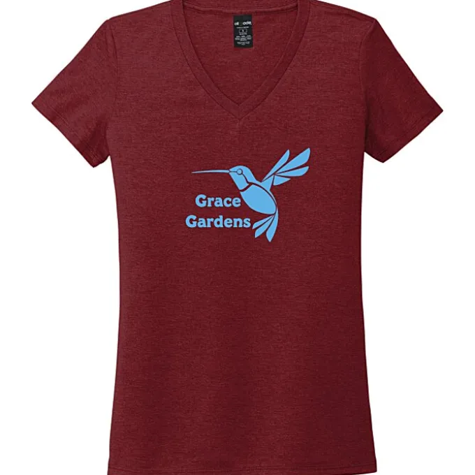 Allmade Tri-Blend V-Neck T-Shirt - Ladies'