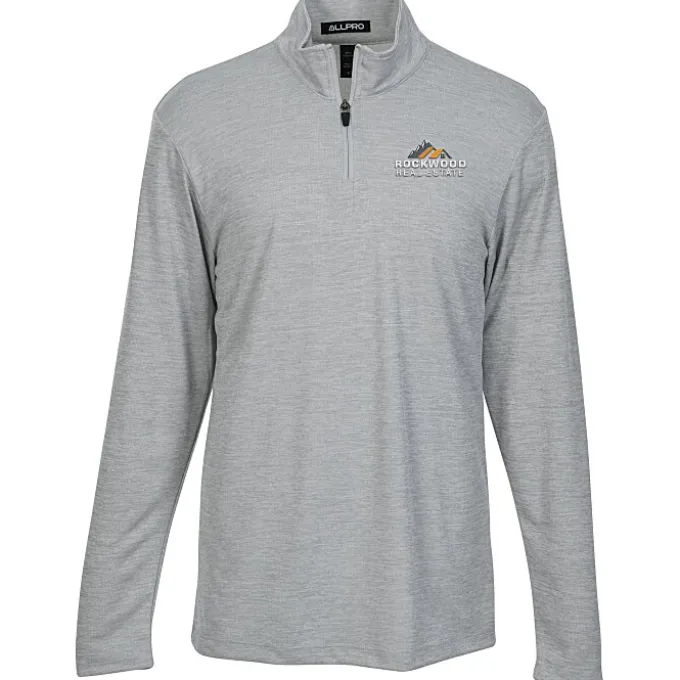 AllPro Performance Melange 1/4-Zip Pullover