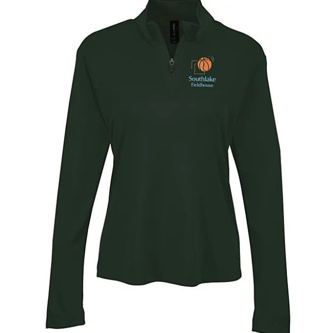AllPro Pro-Lock Performance 1/4-Zip Pullover - Ladies'