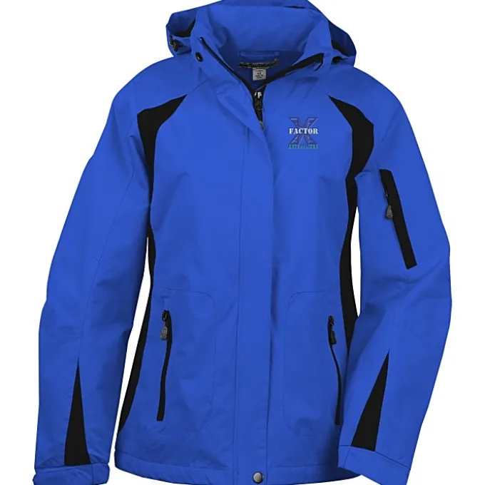 All-Season Colorblock Jacket - Ladies' - 24 hr