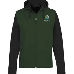 Alpha Colorblock Hooded Soft Shell Jacket