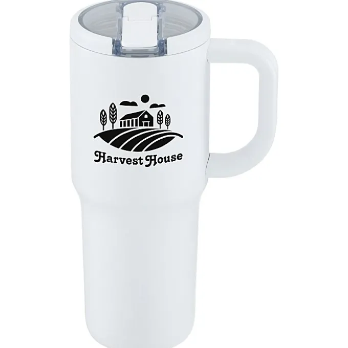 Alpine Vacuum Mug with Flip Up Straw - 30 oz.