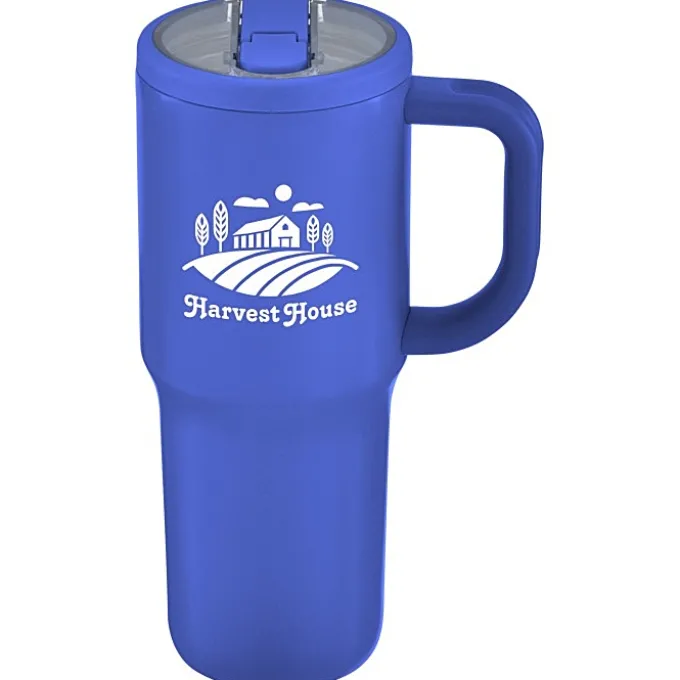 Alpine Vacuum Mug with Flip Up Straw - 30 oz.