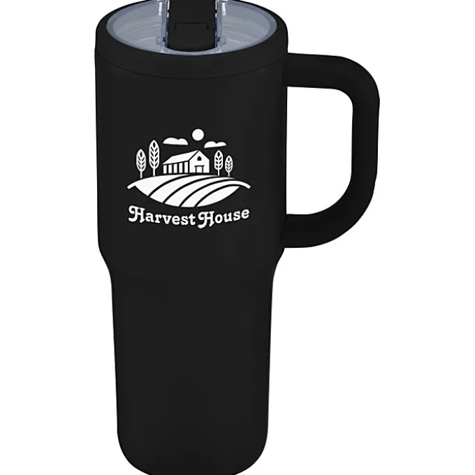 Alpine Vacuum Mug with Flip Up Straw - 30 oz.