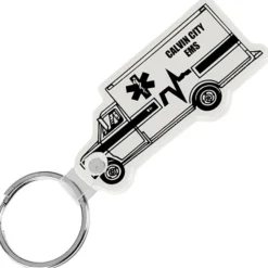 Ambulance Soft Keychain - Opaque