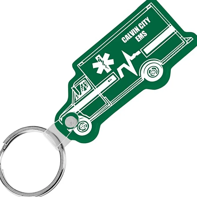 Ambulance Soft Keychain - Opaque