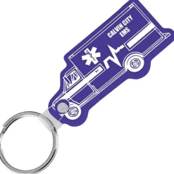 Ambulance Soft Keychain - Opaque