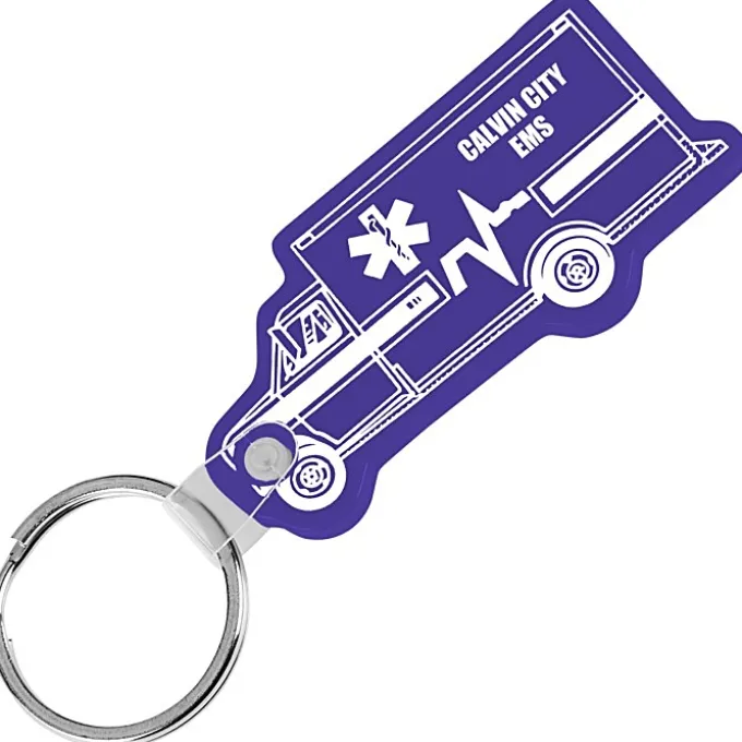 Ambulance Soft Keychain - Opaque