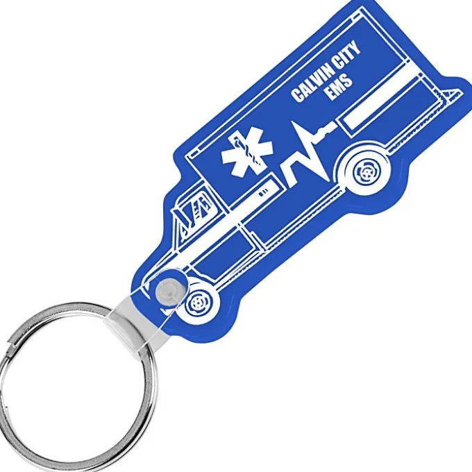 Ambulance Soft Keychain - Opaque