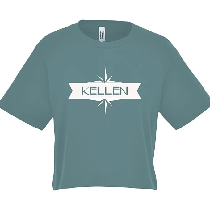 American Apparel Fine Jersey Boxy Cropped T-Shirt - Ladies'