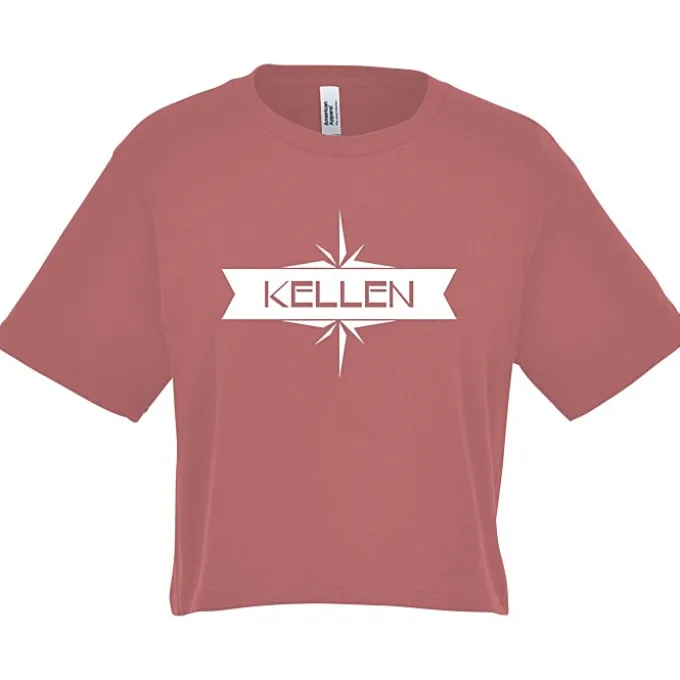 American Apparel Fine Jersey Boxy Cropped T-Shirt - Ladies'