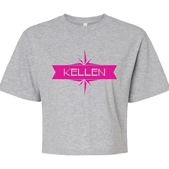 American Apparel Fine Jersey Boxy Cropped T-Shirt - Ladies'