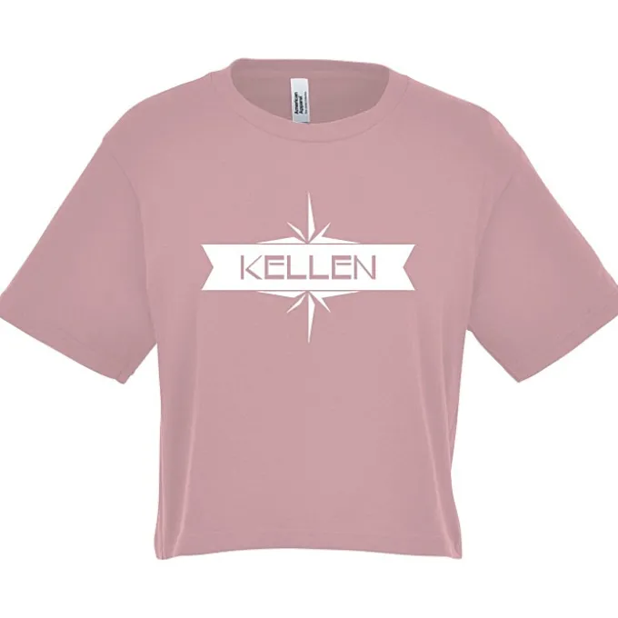 American Apparel Fine Jersey Boxy Cropped T-Shirt - Ladies'