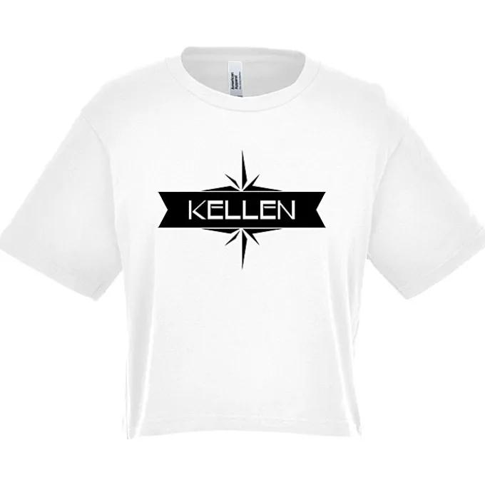 American Apparel Fine Jersey Boxy Cropped T-Shirt - Ladies'
