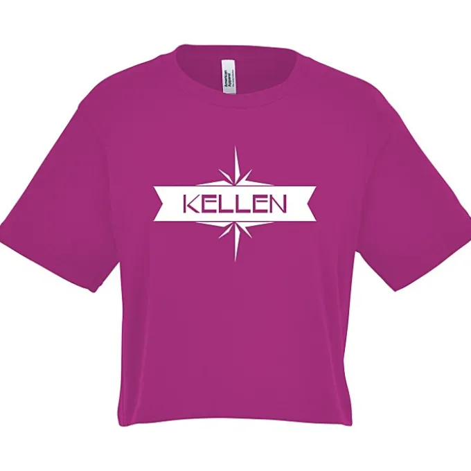 American Apparel Fine Jersey Boxy Cropped T-Shirt - Ladies'