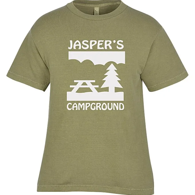 American Apparel Garment-Dyed Heavyweight Cotton T-Shirt