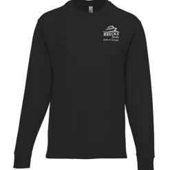 American Apparel Super Heavyweight Long Sleeve Pocket T-Shirt