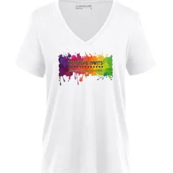 American Giant Classic Cotton V-Neck T-Shirt - Ladies' - Full Color